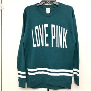 guc PINK VS sweater sweat shirt blue green top